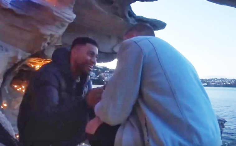 Romantischer Heiratsantrag