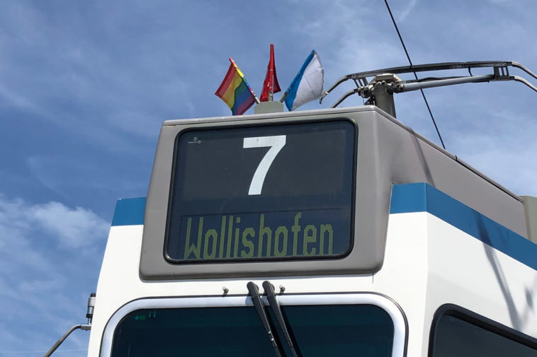 Zurich Pride Vollbeflaggung