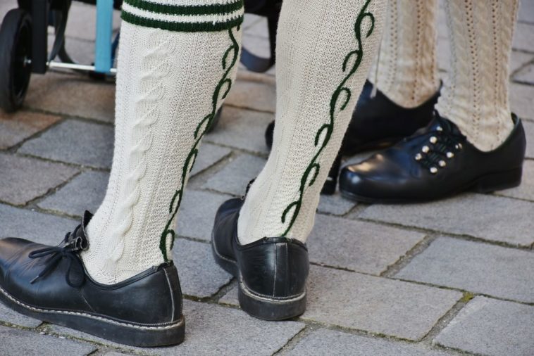 Regenbogenfahnen Oktoberfest