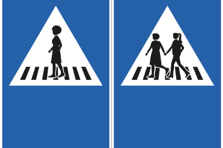 Genf Verkehrsschilder