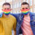 Regenbogenmasken