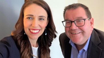 Jacinda Ardern und Grant Robertson
