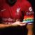 Regenbogen-Schnürsenkel Kapitänsbinde Fussball