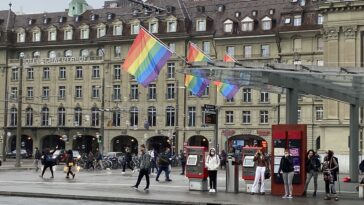 Bern Regenbogenfahnen