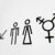Unisex-Toiletten