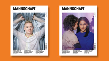 Cover Herbst-Ausgabe MANNSCHAFT Magazin