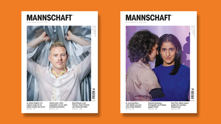 Cover Herbst-Ausgabe MANNSCHAFT Magazin