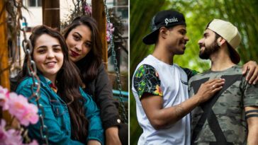 schwules lesbisches paar